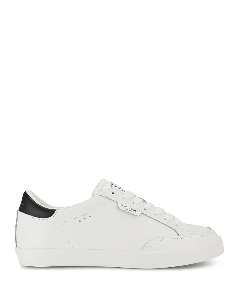 London Leather Low Top Sneakers by Kurt Geiger