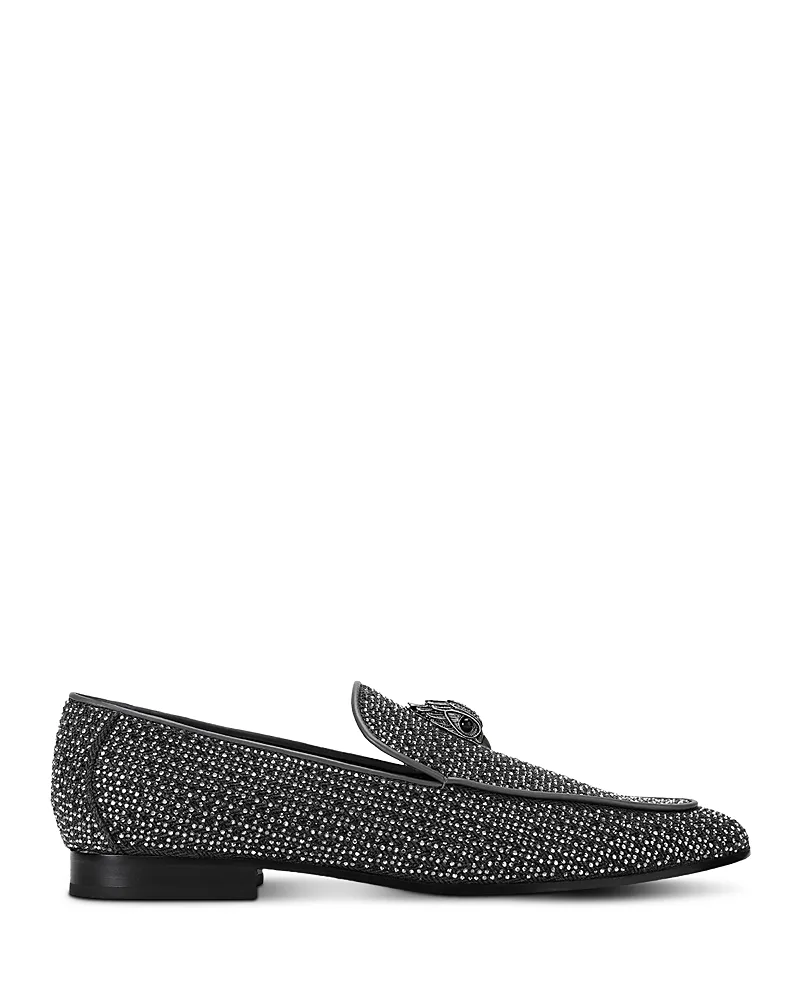 Hugh 2 Embellished Leather Loafers by Kurt Geiger