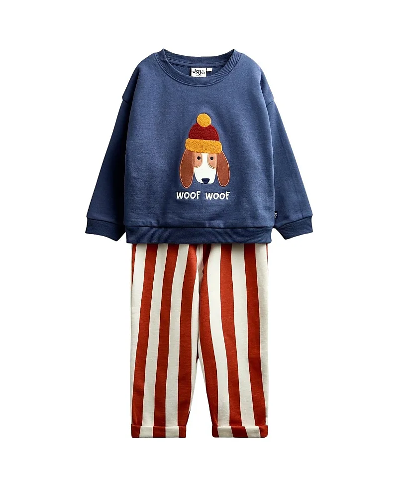 JoJo Maman Bebe 2-Piece Sweatshirt & Jogger Outfit Set by bebe