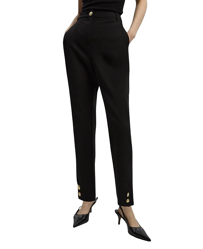 Military Straight Leg Trousers by Karen Millen