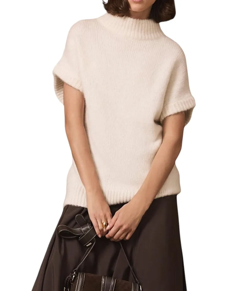 Longline Knit Top by Mint Velvet