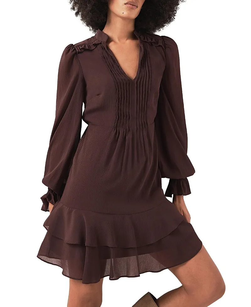 Ruffle Mini Dress