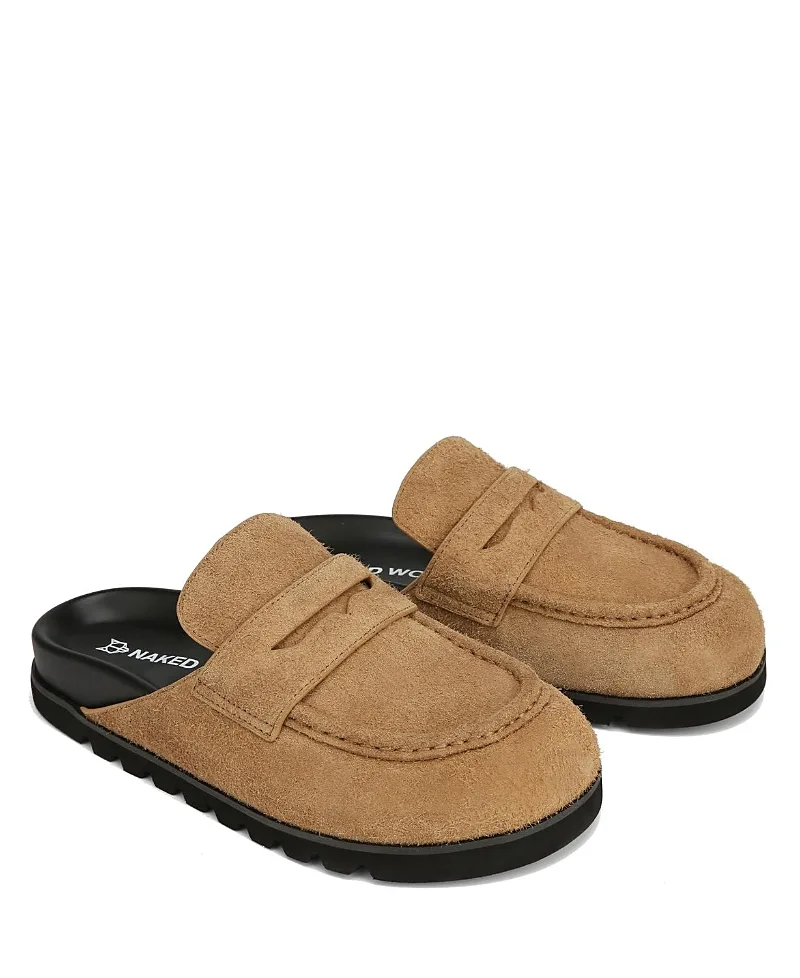 Cord Suede Slipper by Naked Wolfe