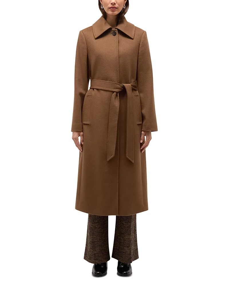 Mira Wool Belted Coat