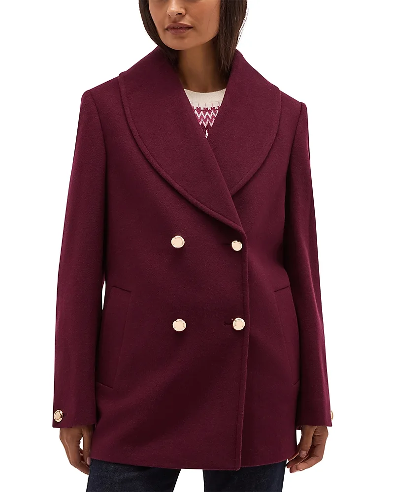Indira Shawl Collar Coat by Hobbs London