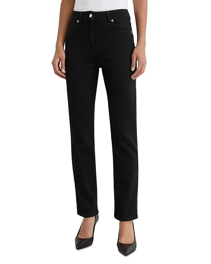 Isabel Mid Rise Slim Jeans by Reiss