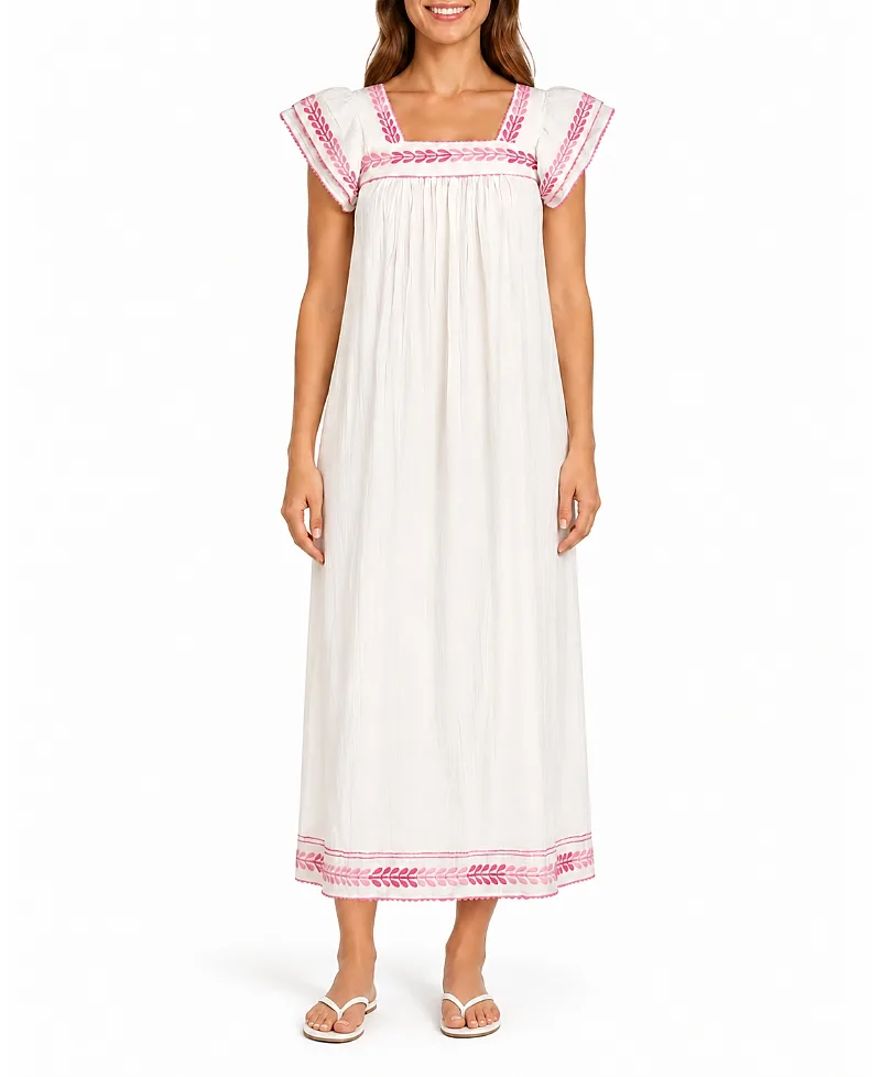 Maxi Sandrine Dress by Mer St. Barth