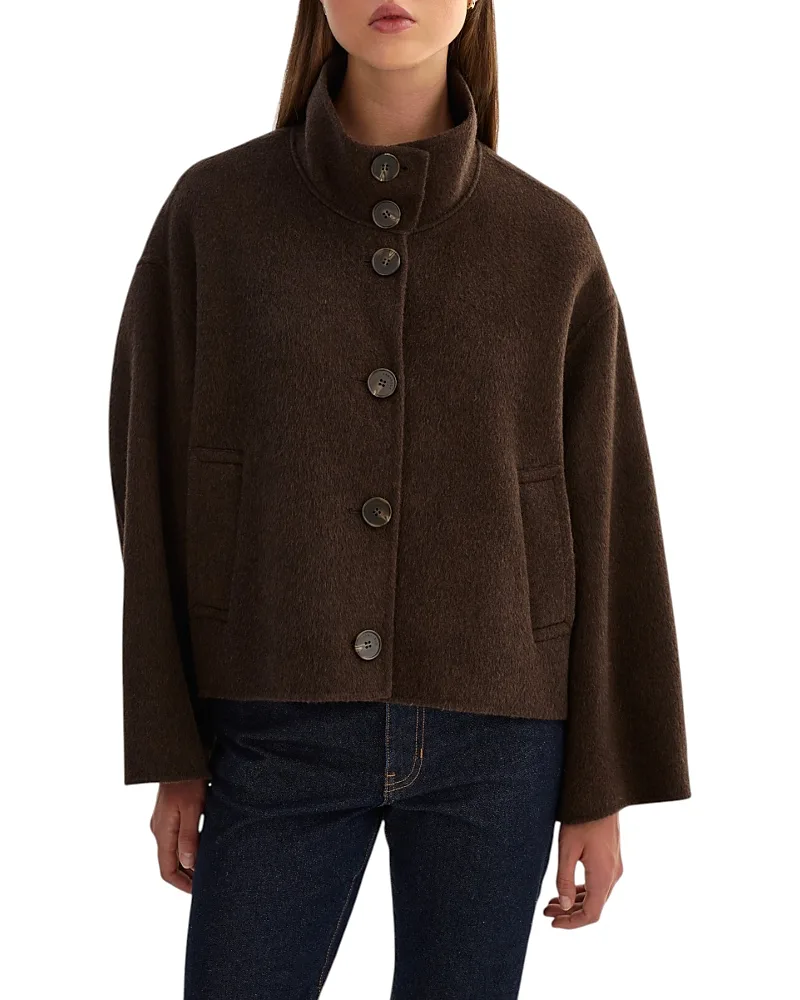 Mckenna Cropped Wool Jacket