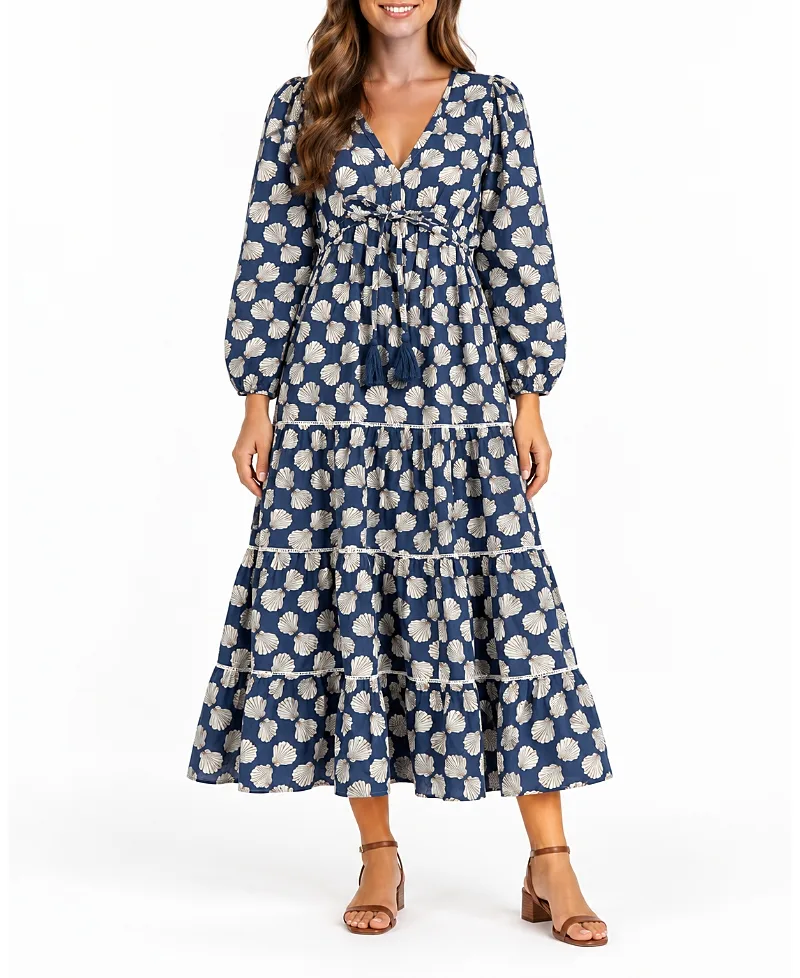 Odette Maxi Dress by Mer St. Barth
