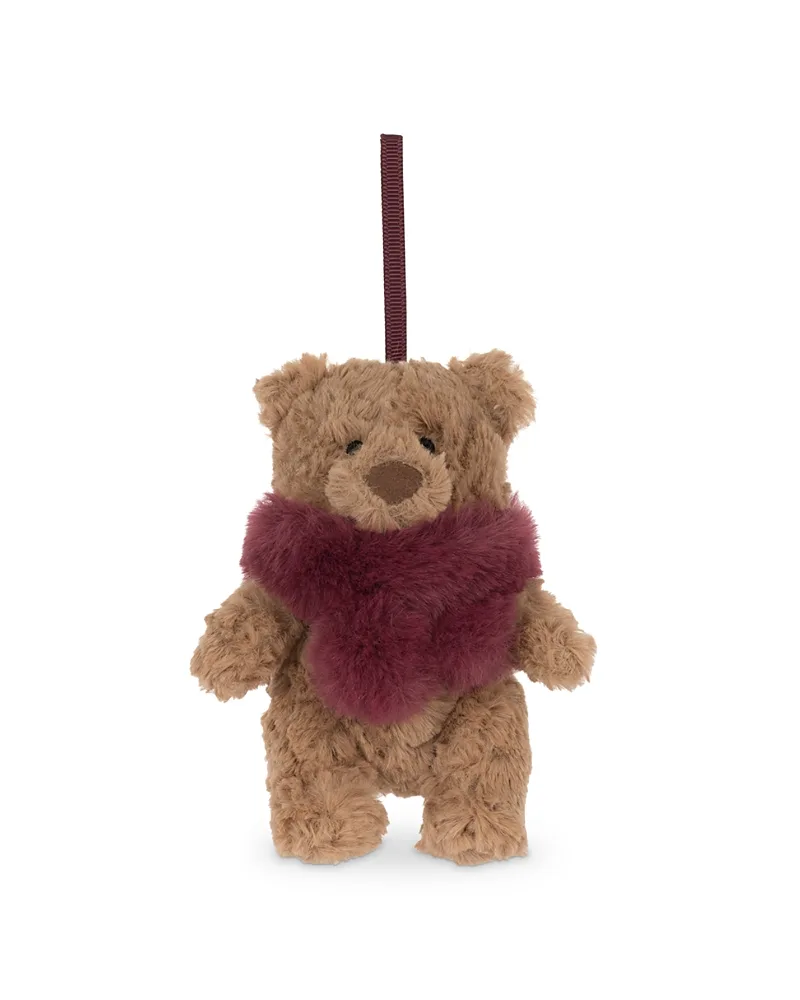 Bartholomew Bear Winter Warmer Decoration by Jellycat