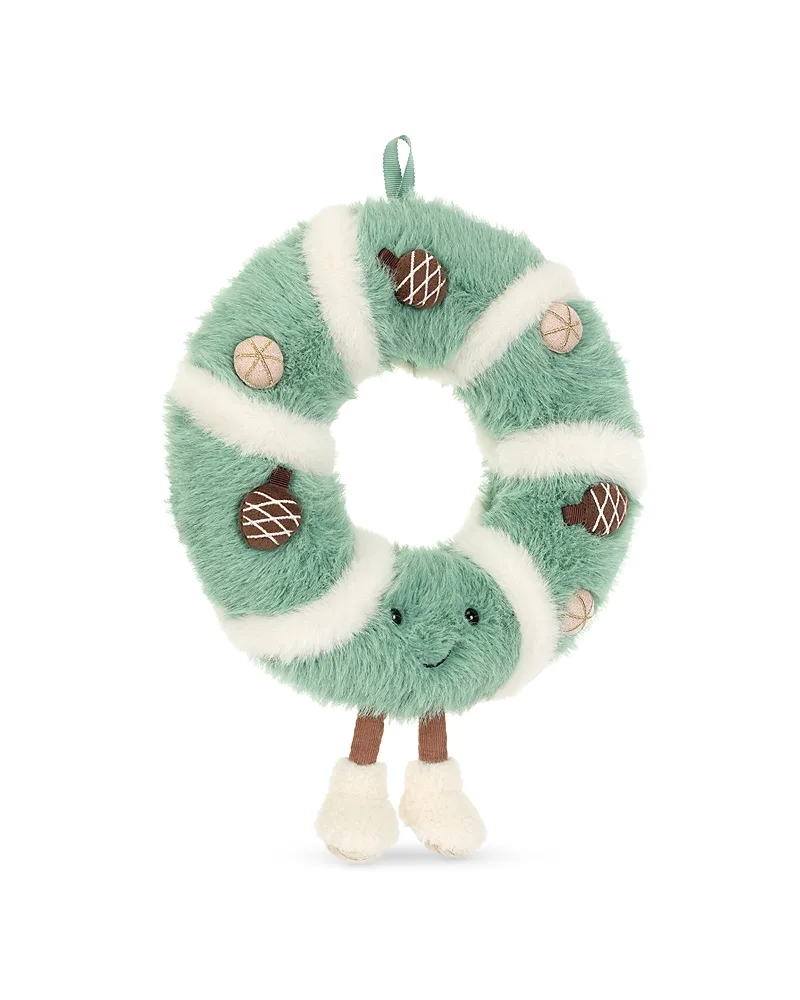 Amuseables Pinecone Wreath Plush by Jellycat