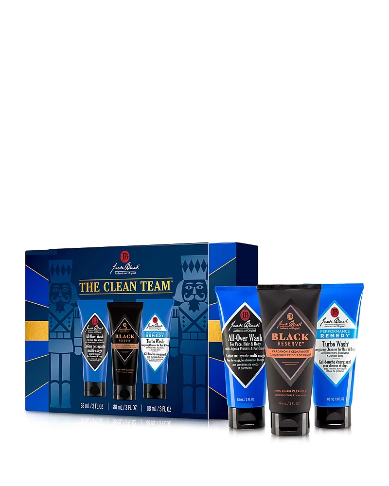 The Clean Team Body Cleanser Gift Set by Jack Black