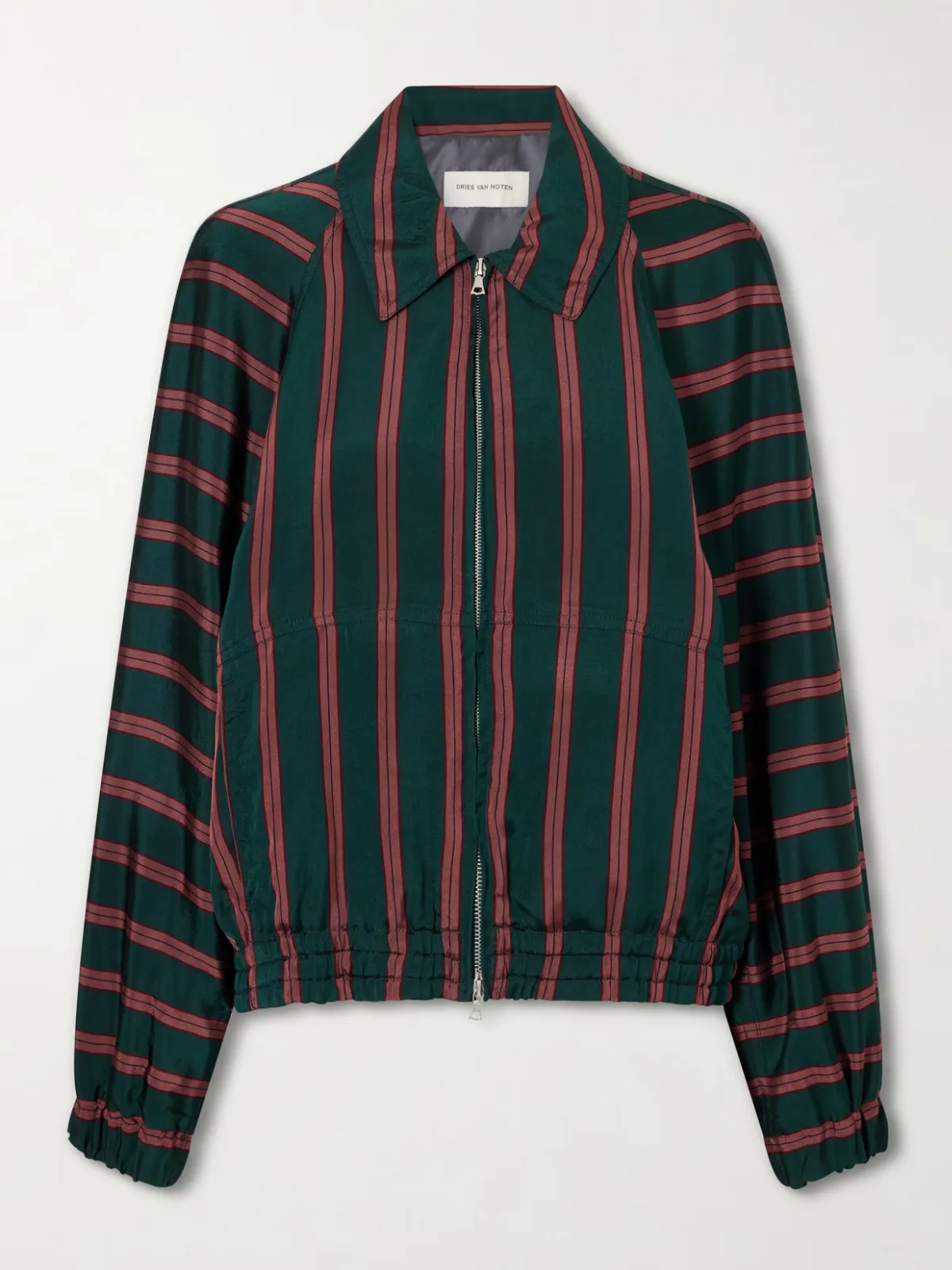 - Vinnia Striped Jersey Jacket -