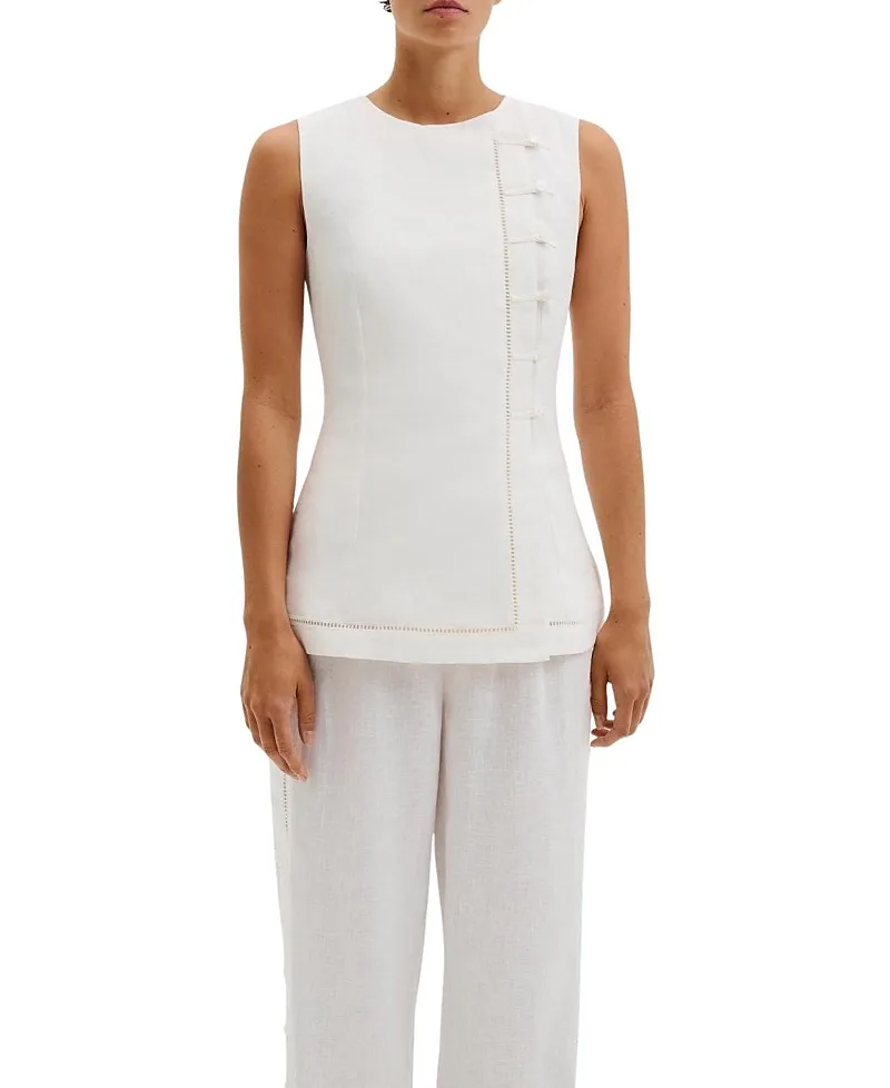 Arwen Button Detailed Vest by Malina