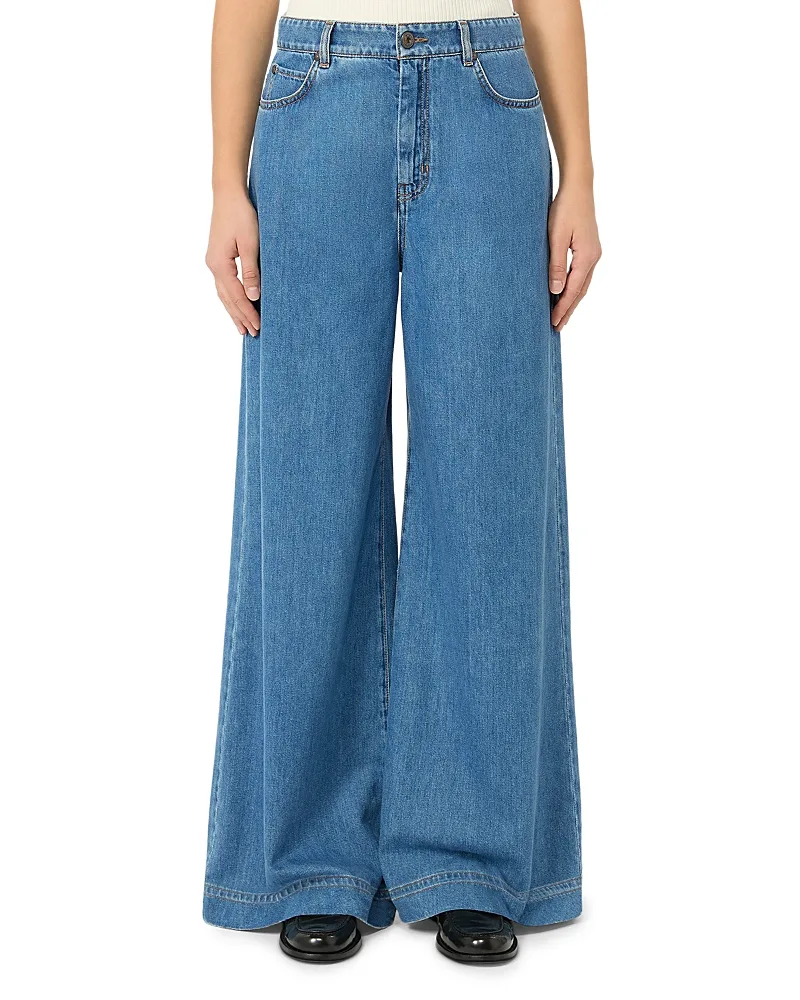 Weekend Max Mara Wkdvega Wide Leg Jeans