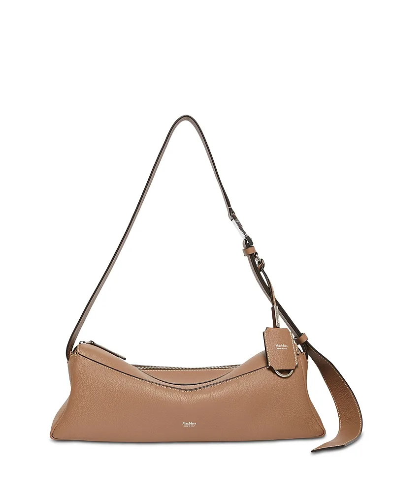 Small Leather Shoulder Bag by Max Mara
