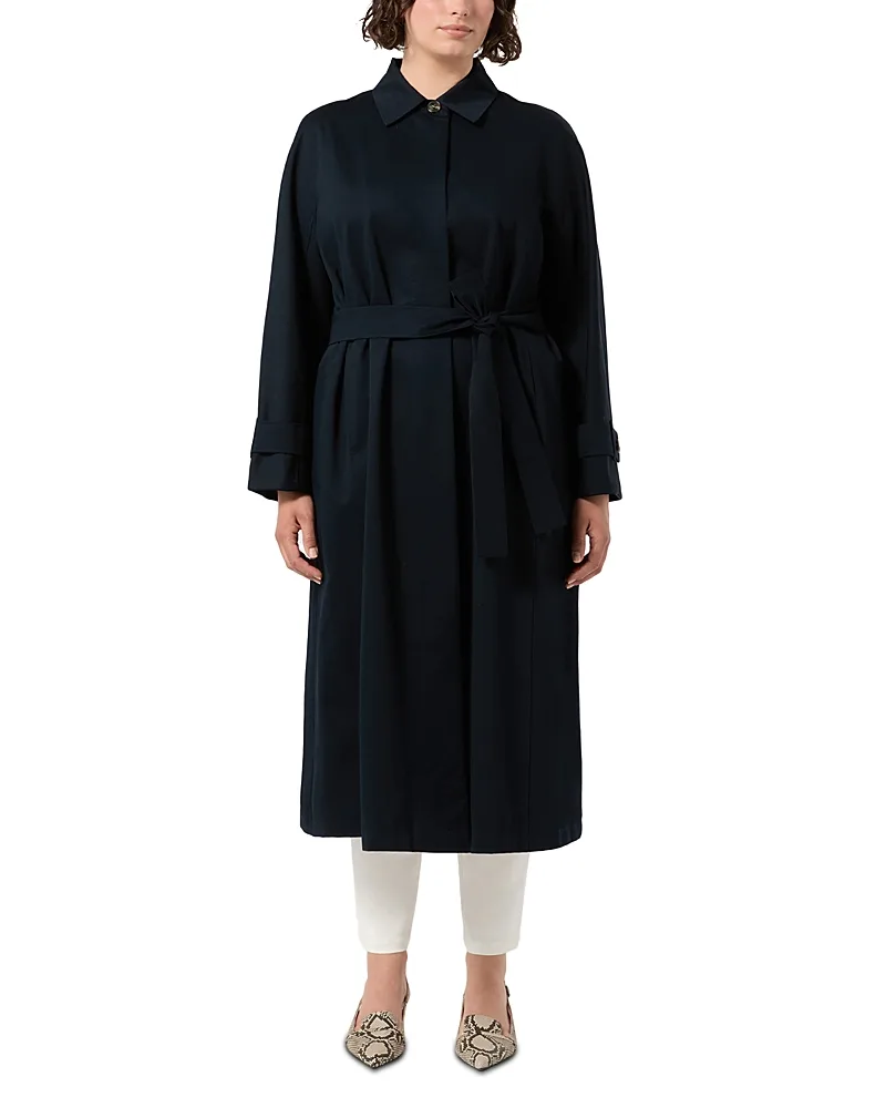 Water Repellent Trench Rain Coat by Marina Rinaldi