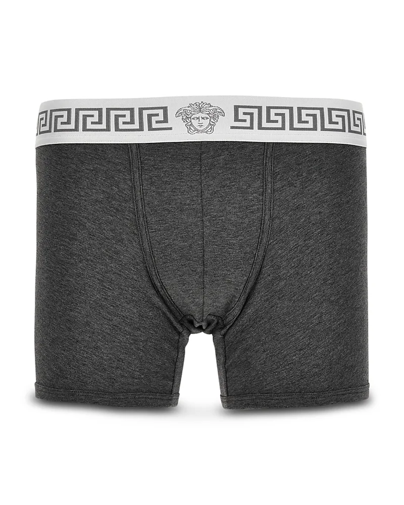 Cotton Stretch Jersey Trunks by Versace