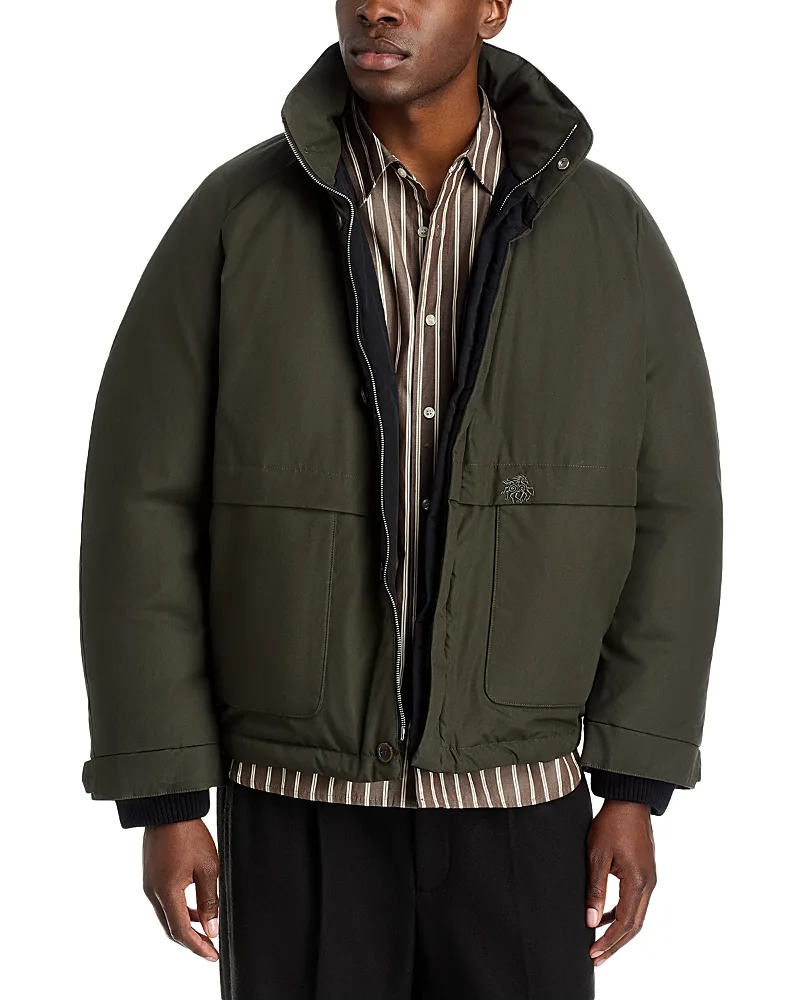 Fender Oversized Down Puffer Jacket by Ranra
