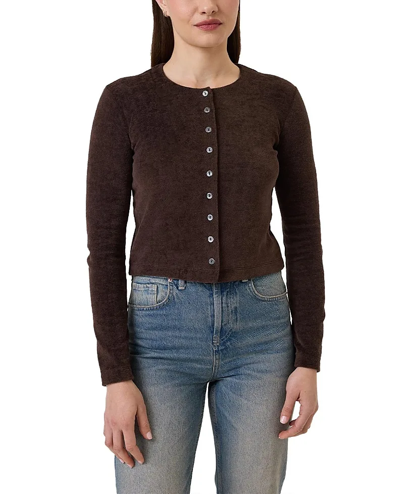 Velour Crush Cardigan