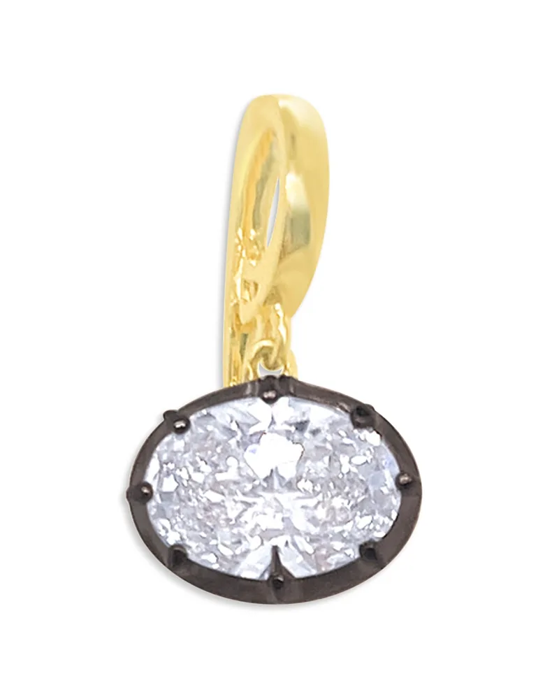 14K Yellow Gold Lab Grown Diamond Solitaire Pendant, 1.0 Tcw by Meira T