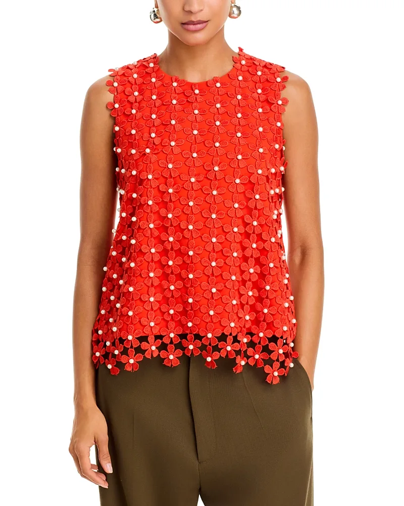 Embo Embellished Sleeveless Top by Essentiel Antwerp