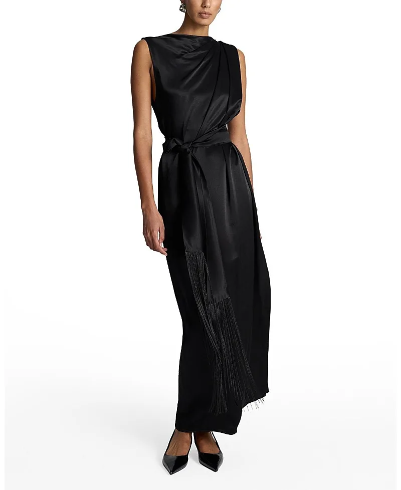 Roma Satin Dress by Acaria Studio