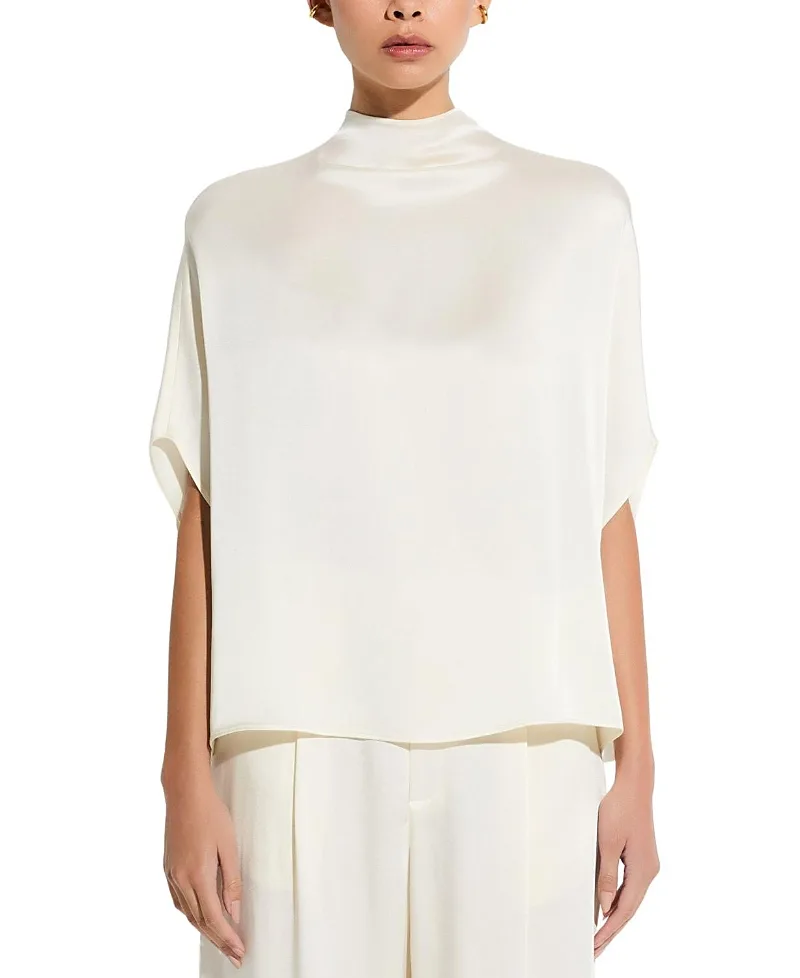 Satin Cape Tee by Lapointe