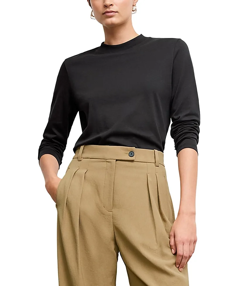 Raquel Long-Sleeve Tee - Organic Pima Cotton by M.m.lafleur