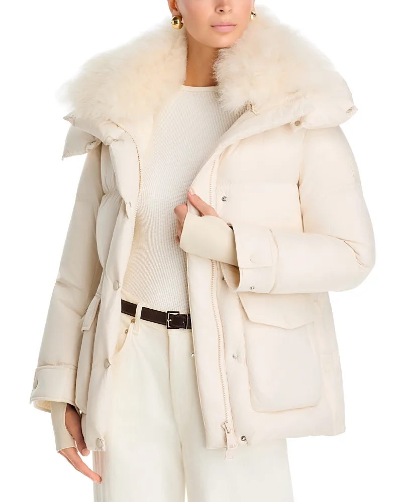 Scout Shearling Trim Puffer Coat by S.A.M.