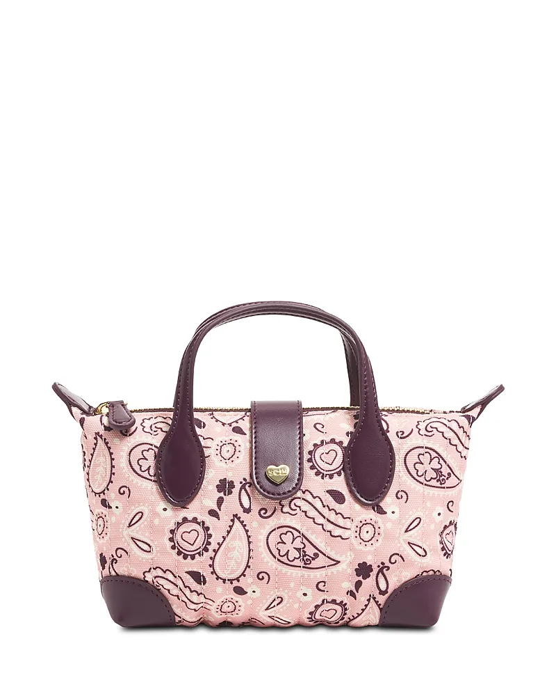 Paisley Quilted Canvas Pouchette Crossbody by Stoney Clover Lane