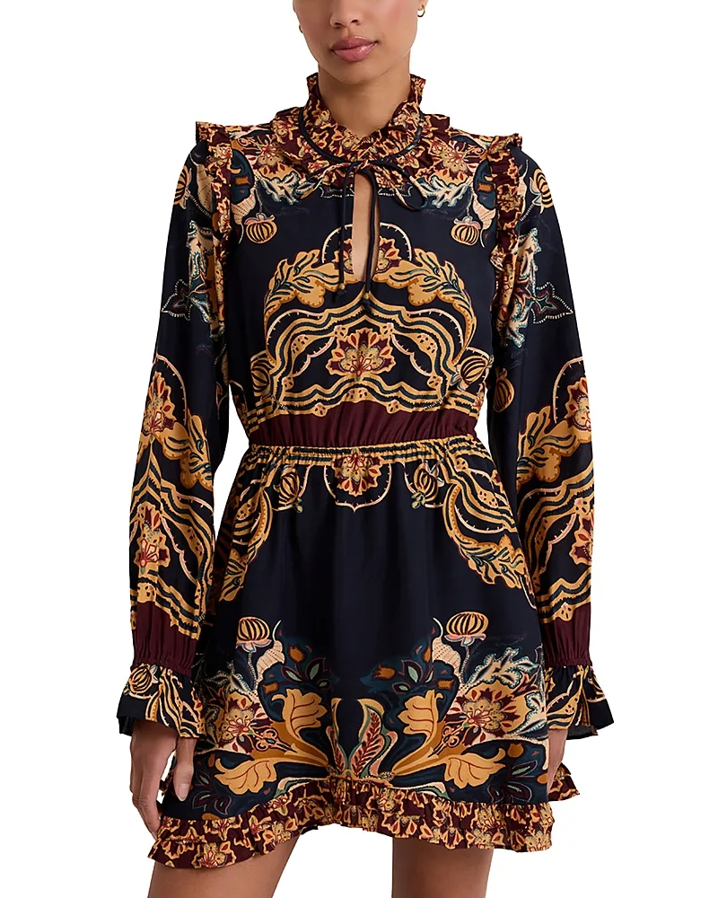 Thalia Relaxed Mini Dress by Marie Oliver