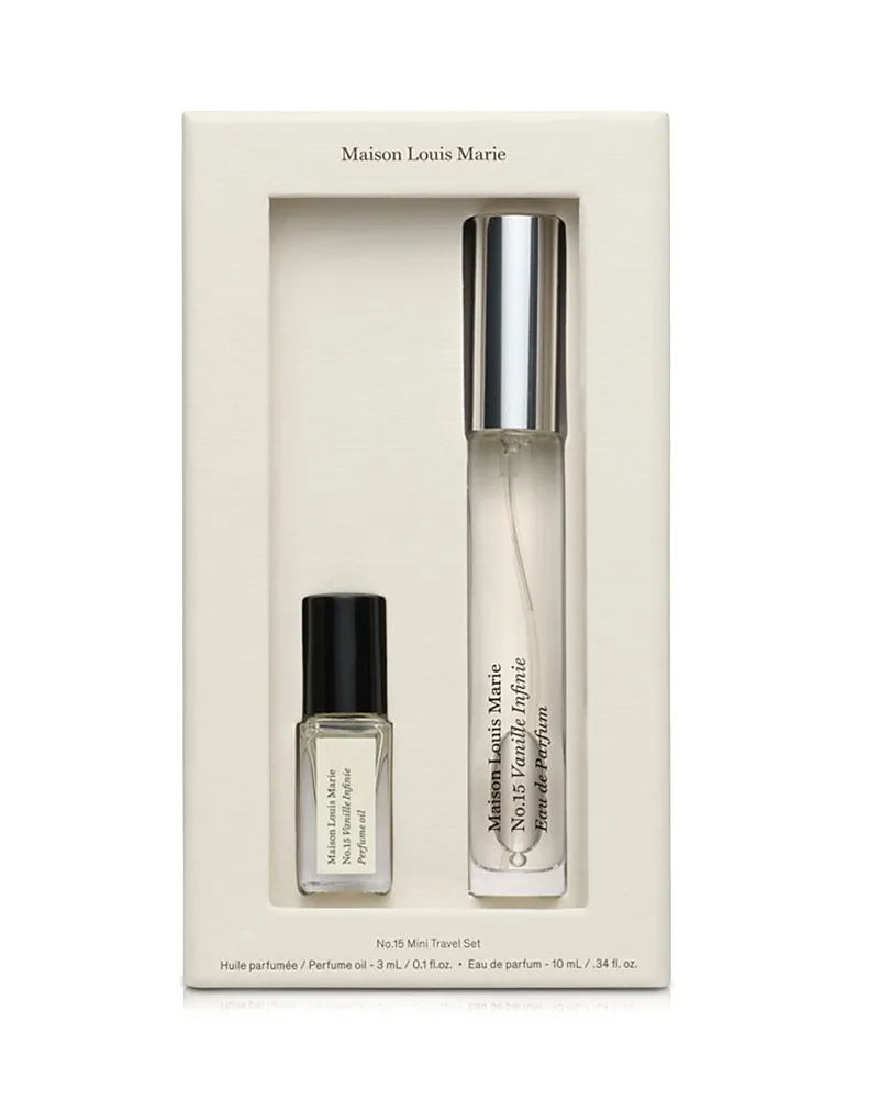 No. 15 Vanille Infinie Mini Travel Gift Set by Maison Louis Marie
