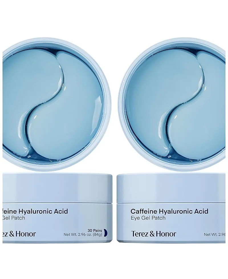Caffeine Hyaluronic Acid Eye Gel Patch, Pack of 2 by Terez