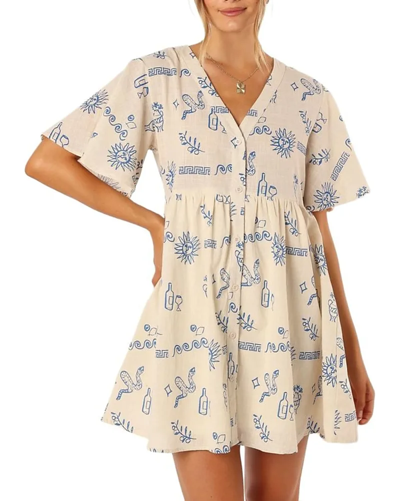 Elias Mini Dress by Petal And Pup