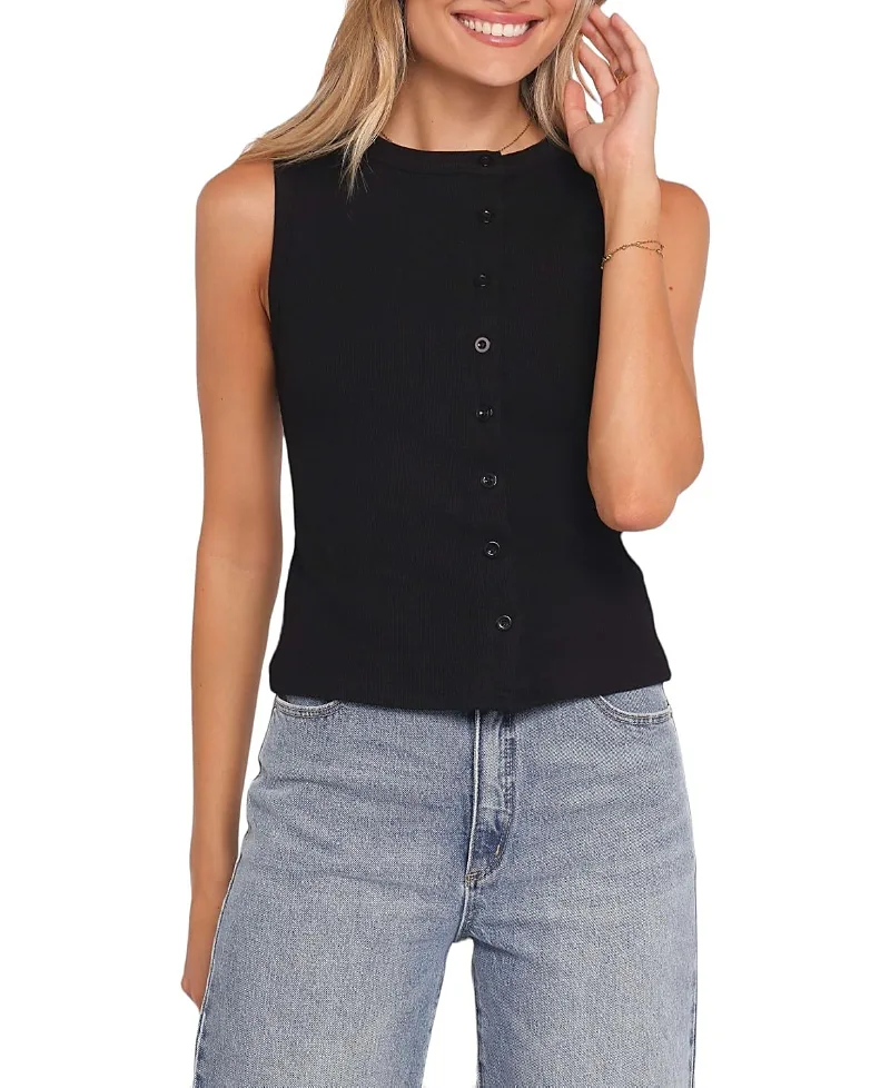 Agatha Asymmetrical Knit Top by Petal And Pup