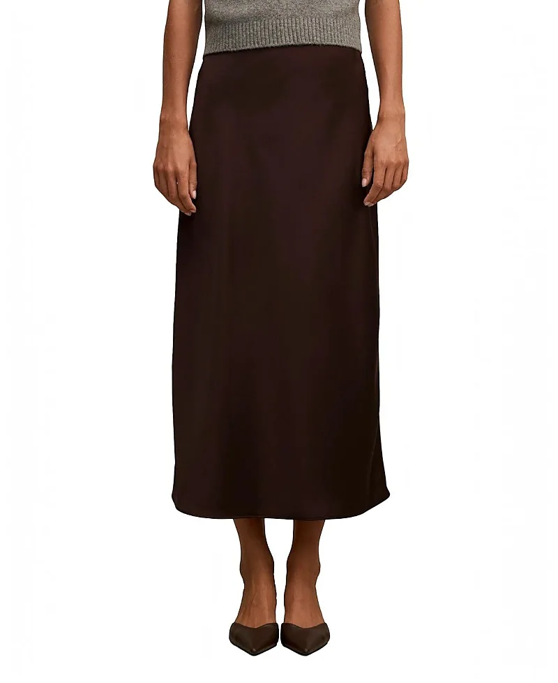Sally Satin Slip Skirt by Ever New
