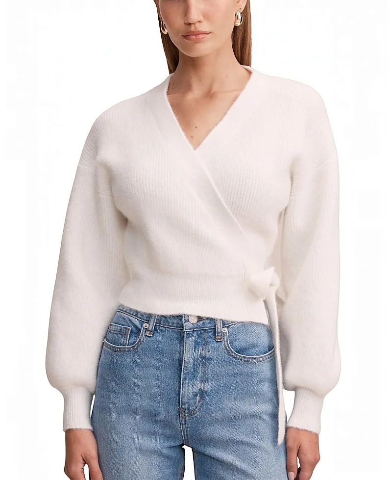 Hollie Wrap Knitted Cardigan by Ever New