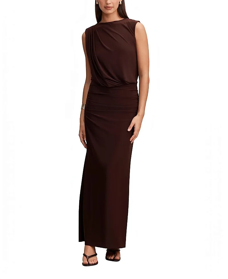 Leni Draped Backless Dress by Ever New