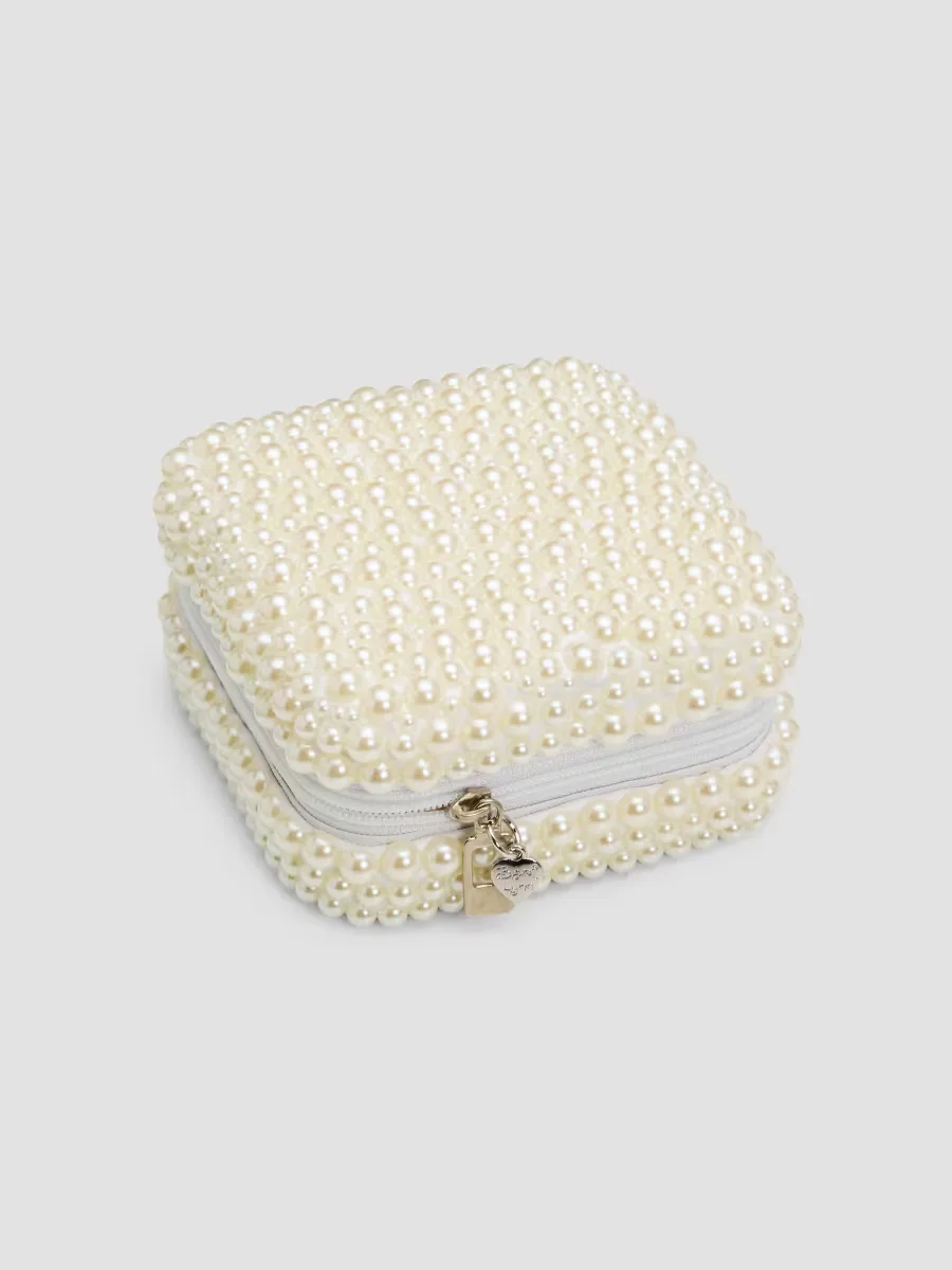 Pearl Embellished Jewelry Box by Bari Lynn