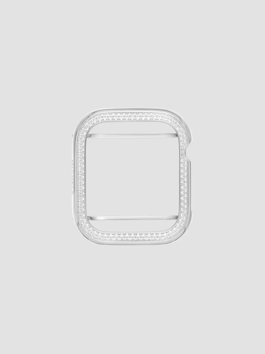 Stainless Steel & Diamond Apple Watch Case / 40MM by Michele