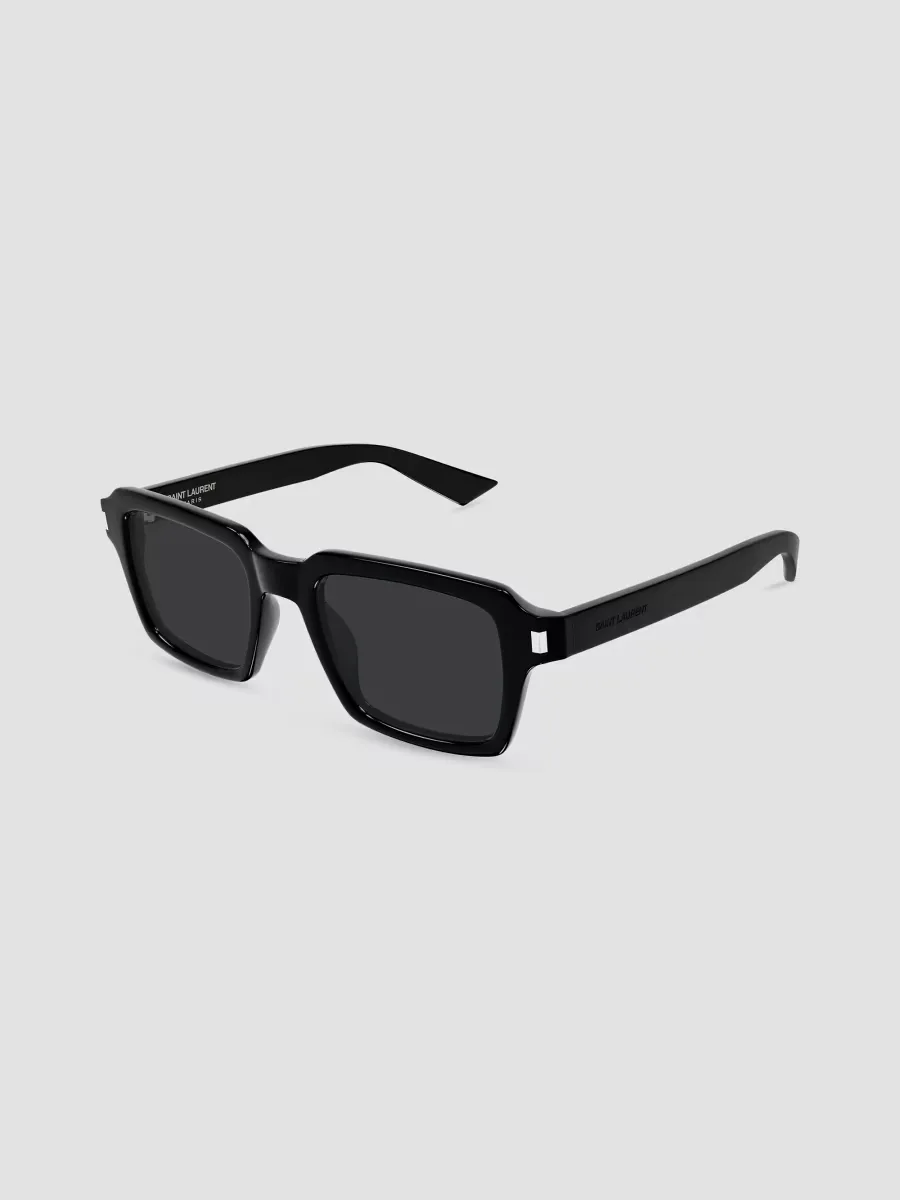 Squared Acetate Sunglasses by Saint Laurent