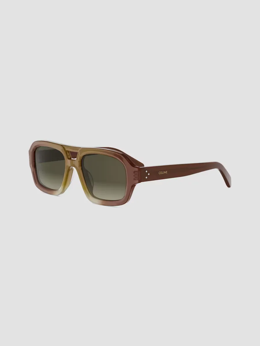 53MM Pilot Sunglasses by Celine