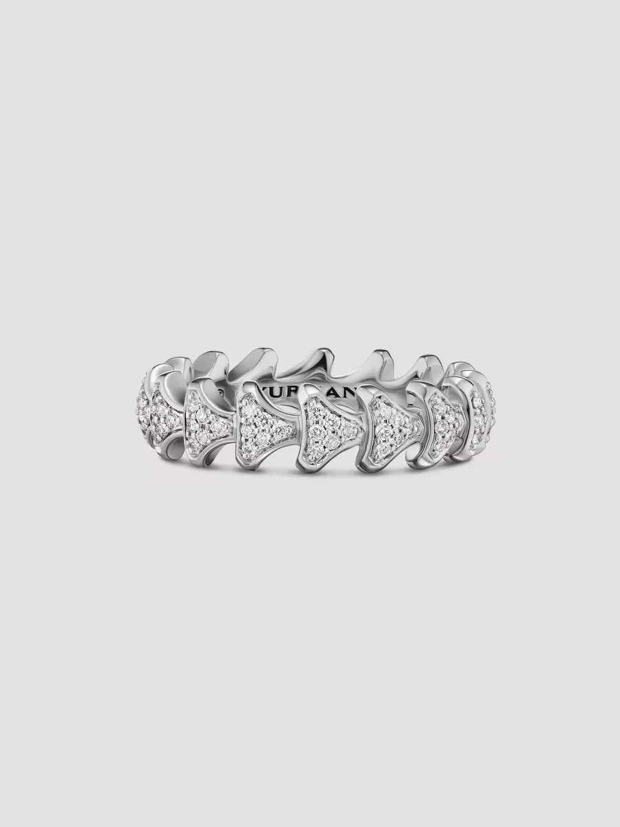 Armory Band Ring in Sterling Silver by David Yurman