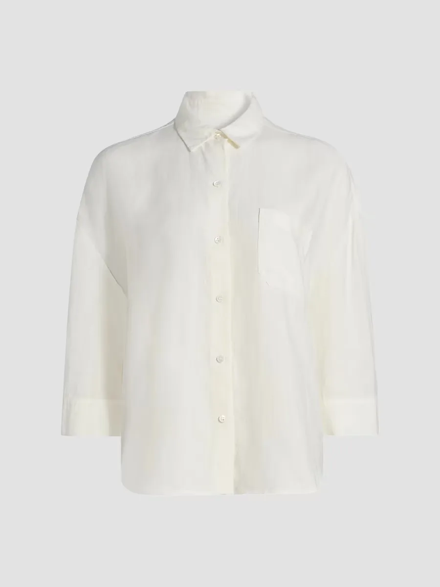 Logan Linen Button-Front Shirt