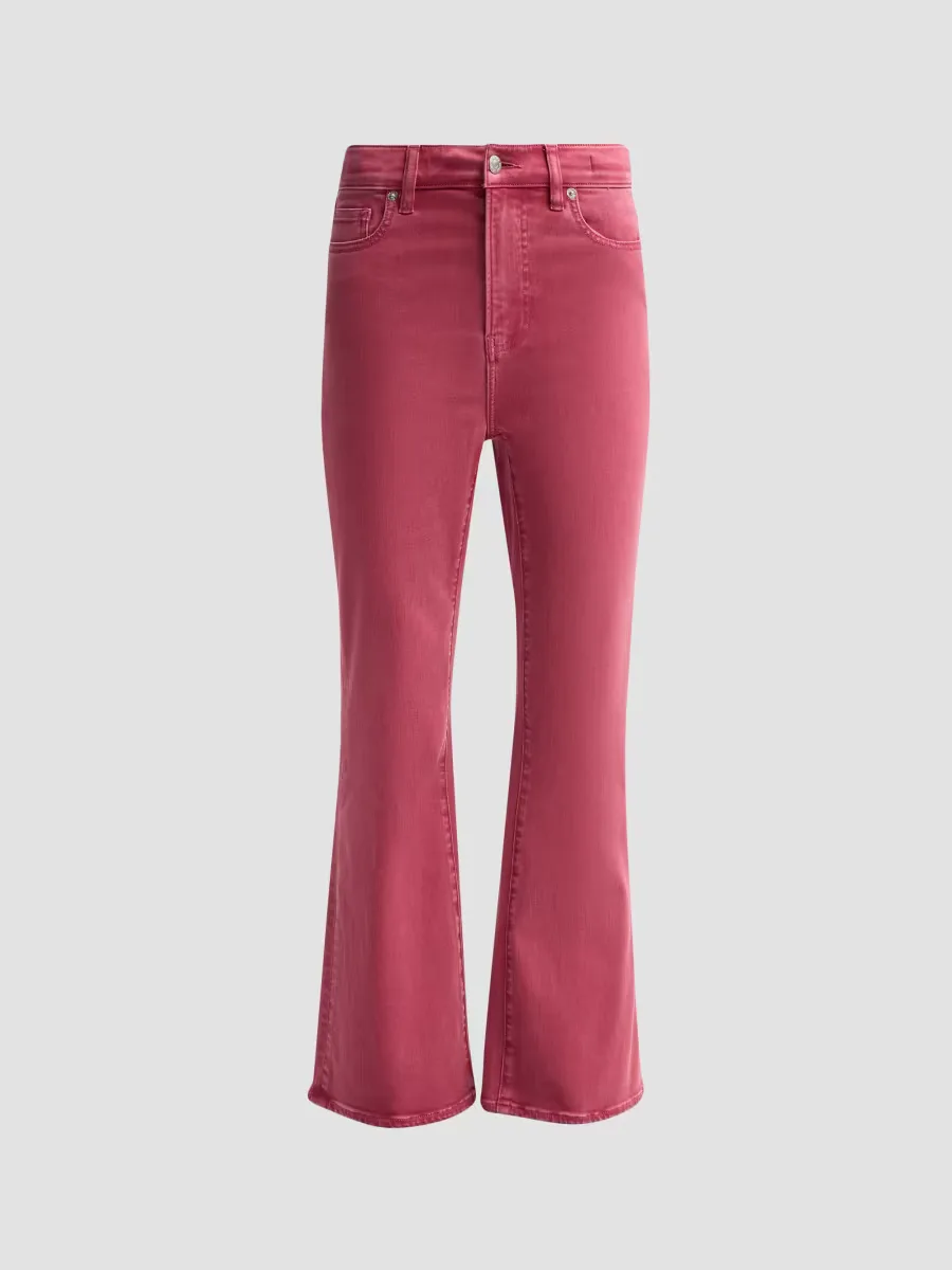 Carson High-Rise Ankle-Flare Jeans by Veronica Beard