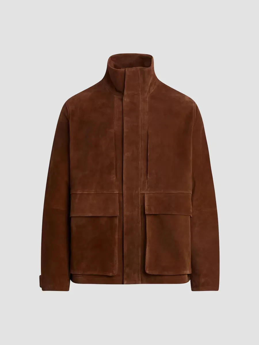 Suede Travel Jacket by Joe's Jeans