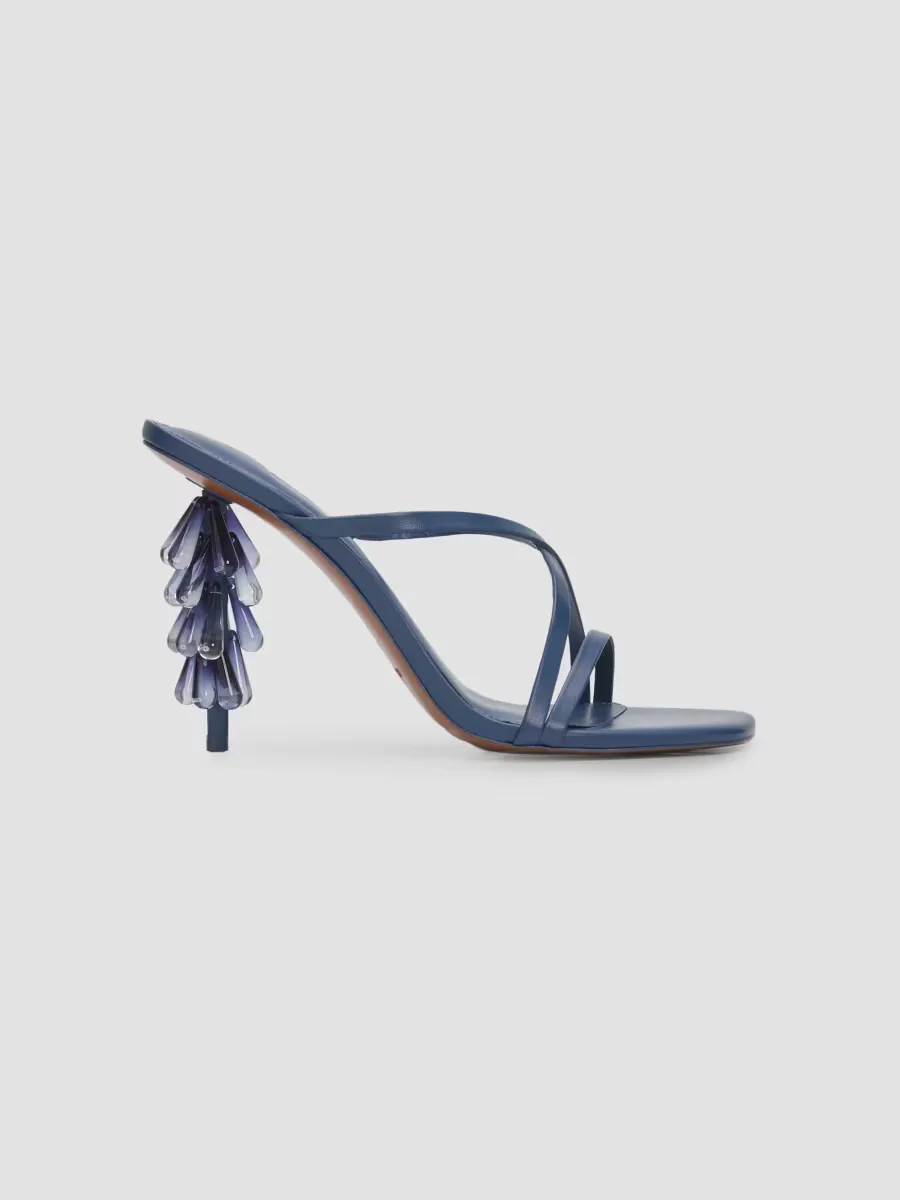 Sage 90MM Teardrop Heel Sandals by Cult Gaia