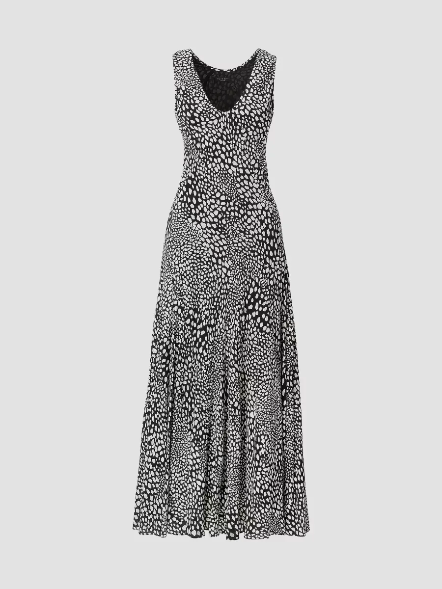 Sinead Printed Maxi Dress by rag & bone