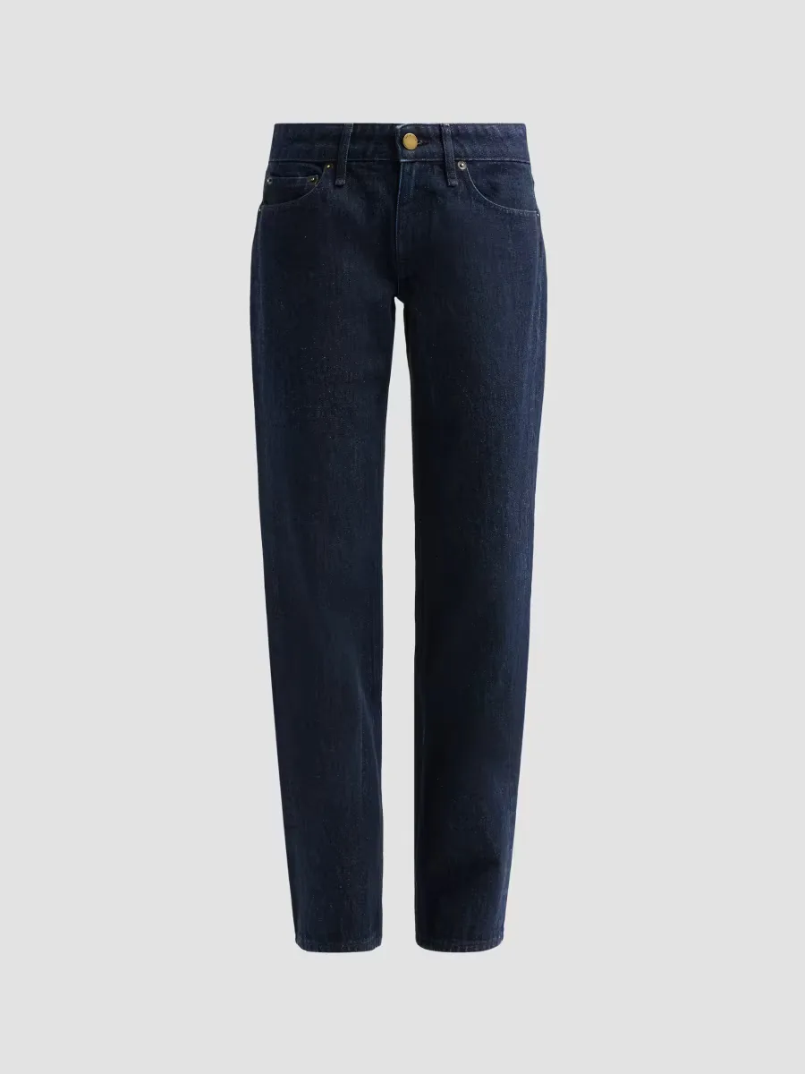 Harlow Denim Mid-Rise Straight-Leg Jeans by rag & bone